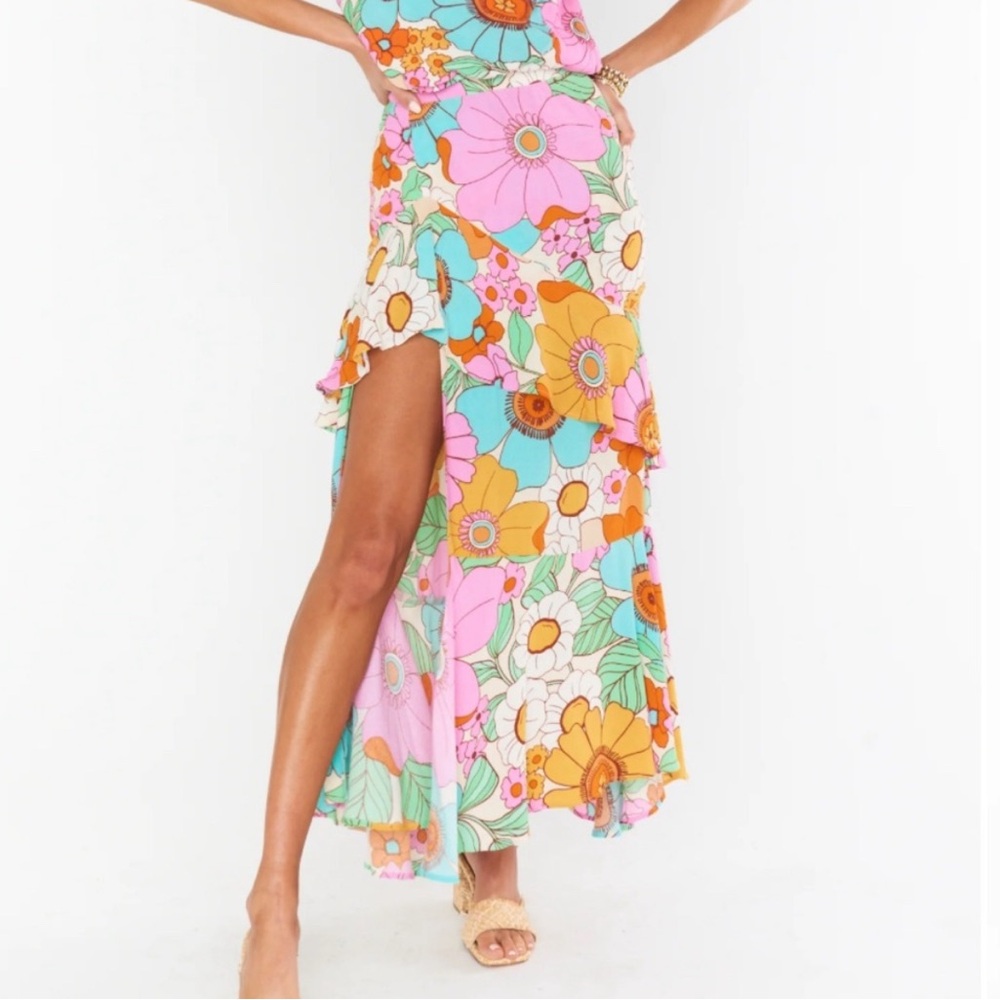 Show Me Your MuMu Nala Ruffle Skirt